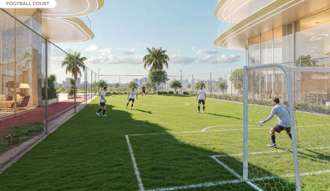 Football court
